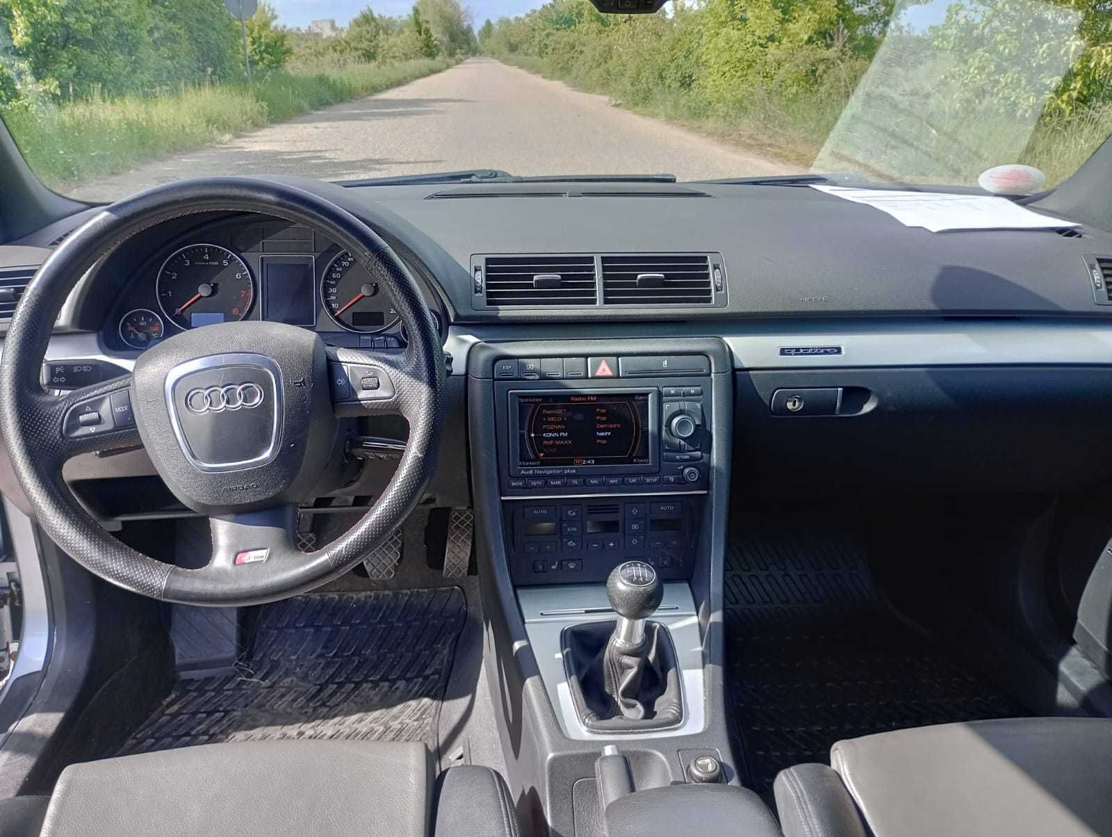 Audi A4 / B7 quattro S-Line 3.2 FSI, 255 KM