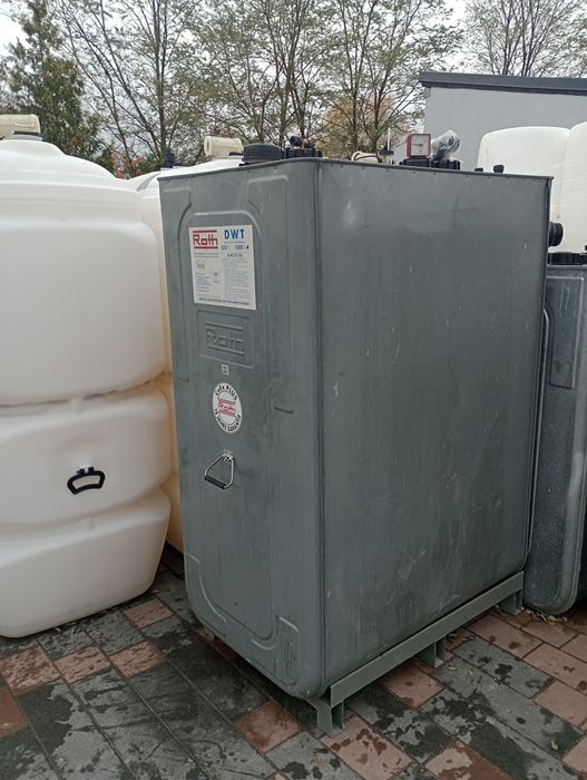Zbiornik dwupłaszczowy na olej opałowy Roth 1000l atest  KURIER