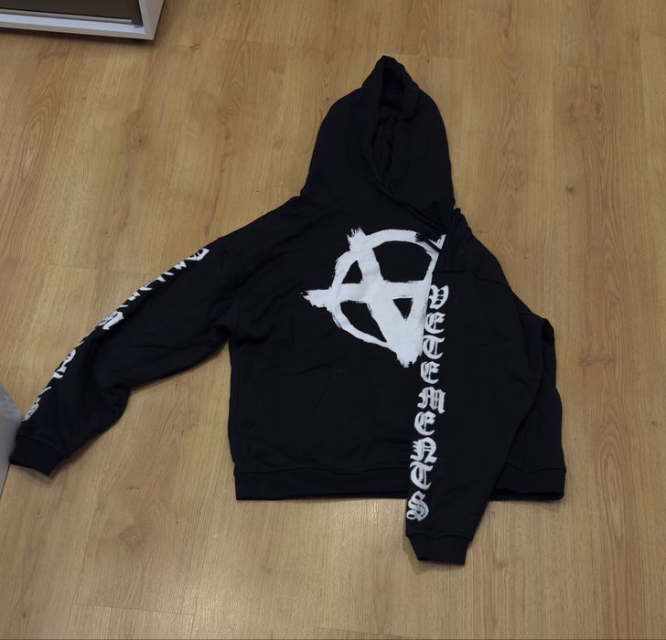 Худи vetments black