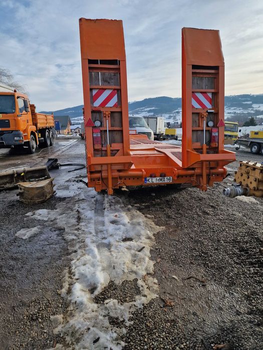 Przyczepa Niskopodwoziowa schwarzmuller 3 osiowa  fliegl wielton