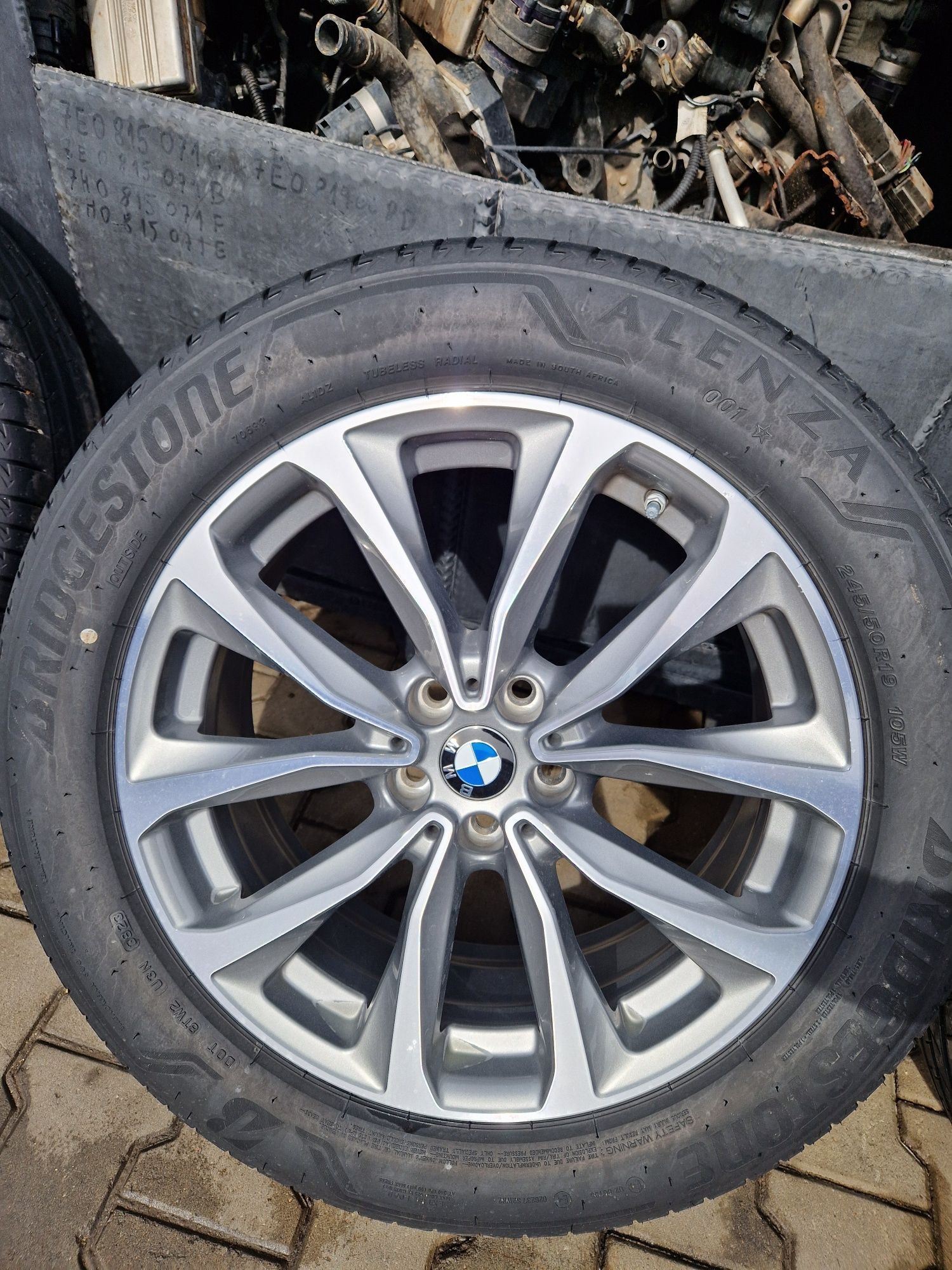 Oryginalne Koła BMW X3 X4 G01 G02 245/50R19 Bridgestone 23r. Lato