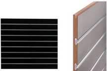 Panel Frezowany SHOP SPACE WALL 120x120cm CZARNY