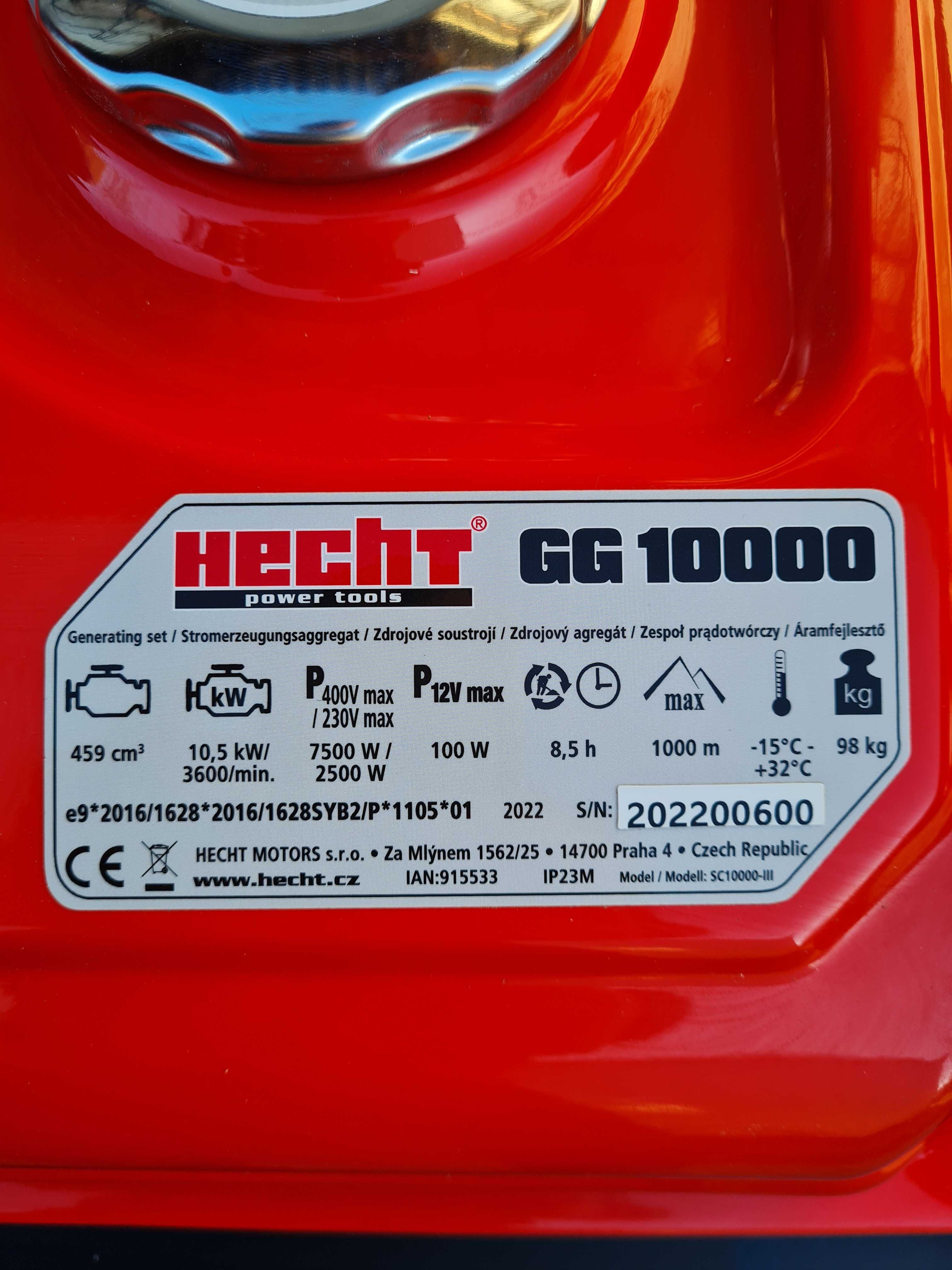 Продам новий генератор Hecht GG 10000