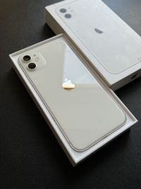 iPhone 11, 128gb, White (Neverlock) Айфон 11 белый 88% акб