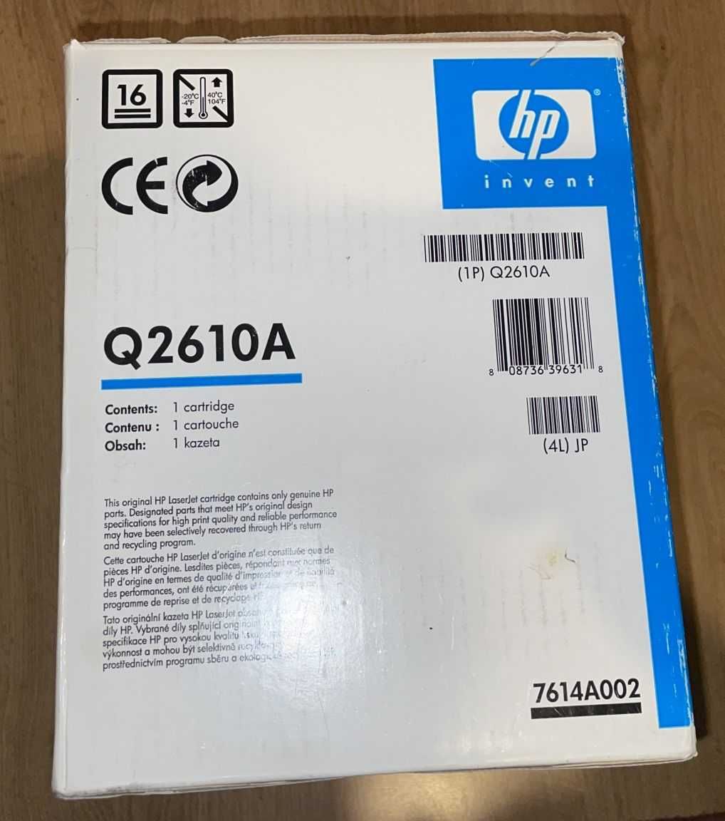 Oryginalny toner HP 10A Q2610A nowy w sklepie ponad 700zł !