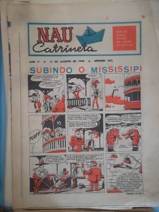 NAU CATRINETA - Suplemento BD do Diário de Notícias (1963) Grande lote