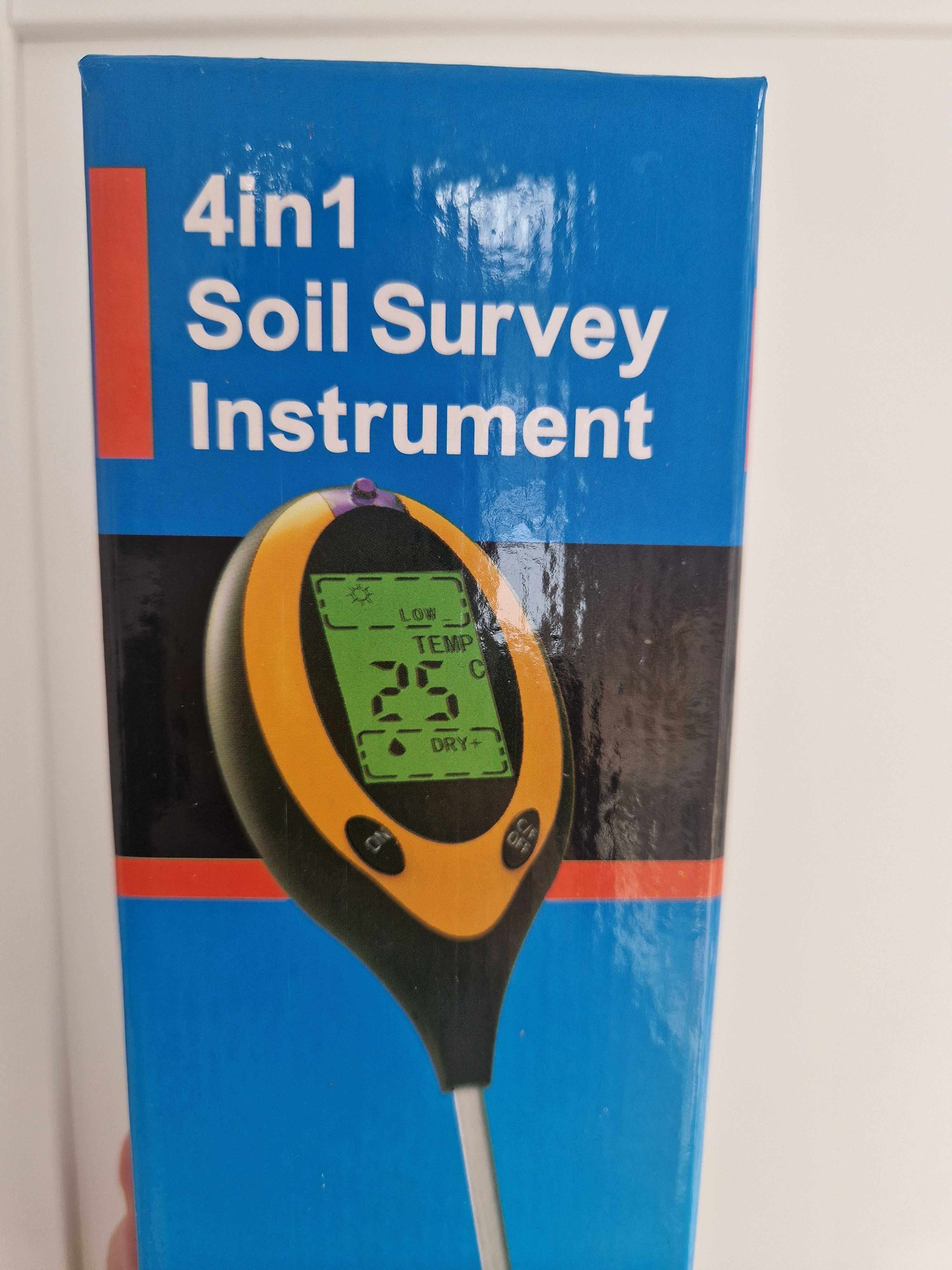 Tester miernik PH ziemi kwasomierz glebowy 4 w 1