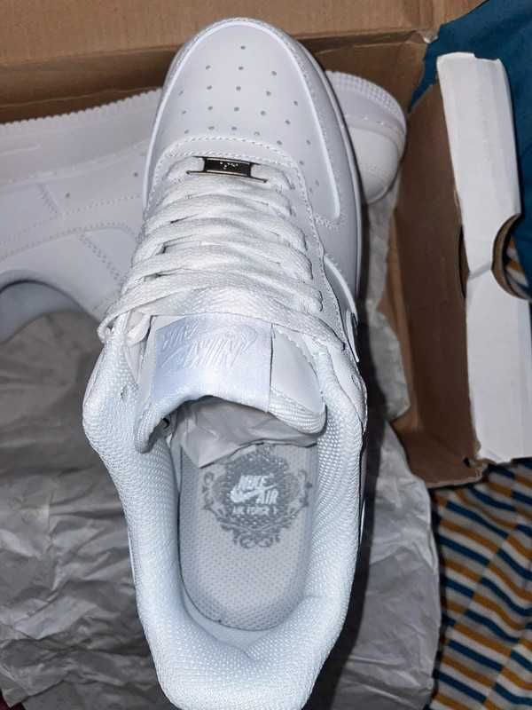 Nike Air Force 1 One All White 41