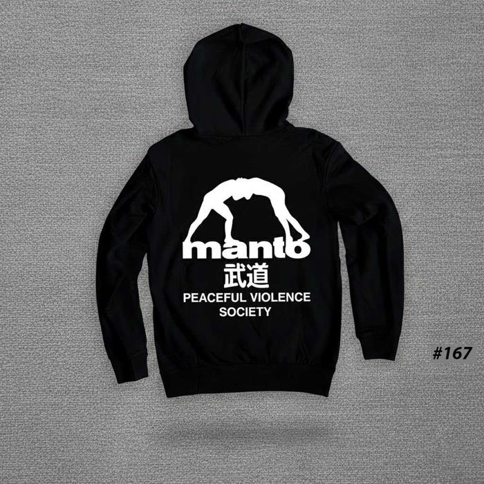 Новое MANTO Черное Худи • Кофта Зипка МАНТО Society Чорне