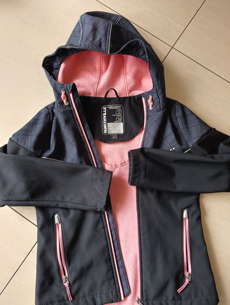 Softshell kurtka dla dziewczynki 140 c&a