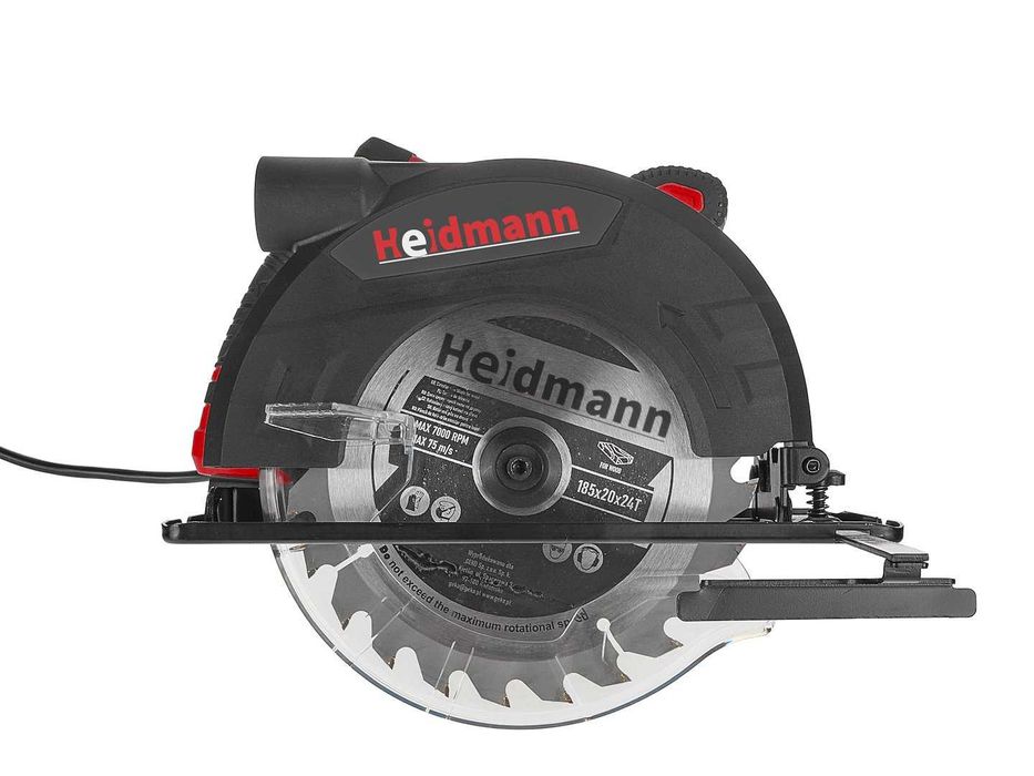 Piła tarczowa pilarka do drzewa Heidmann 2400 W 185 mm