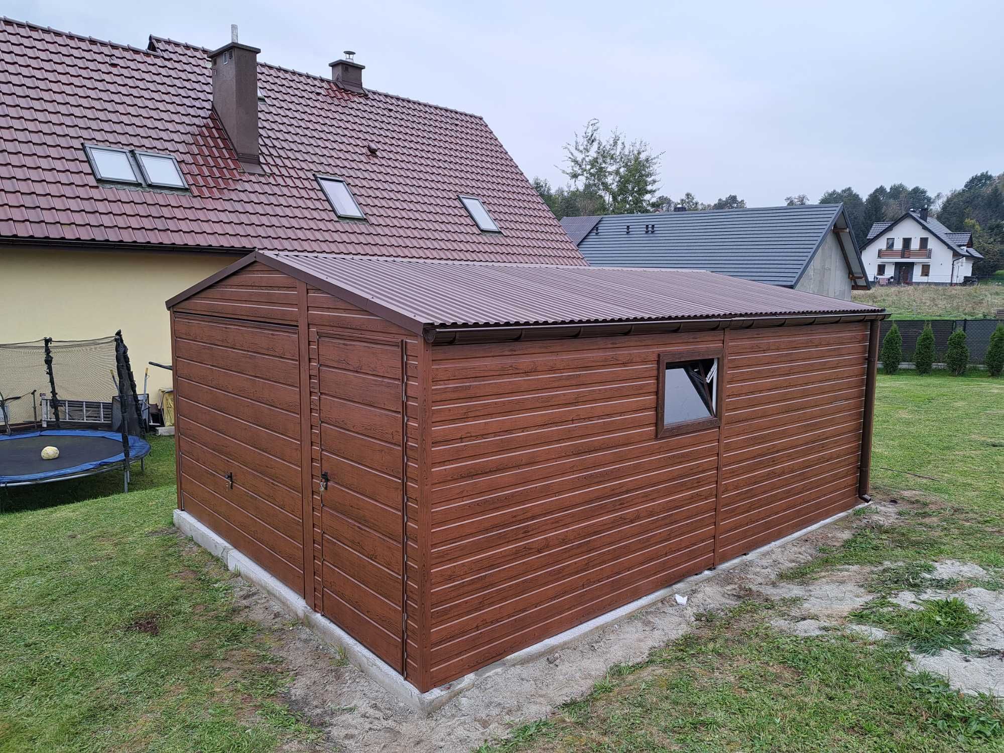 Producent garaży blaszanych wzmacnianych, każdy wymiar