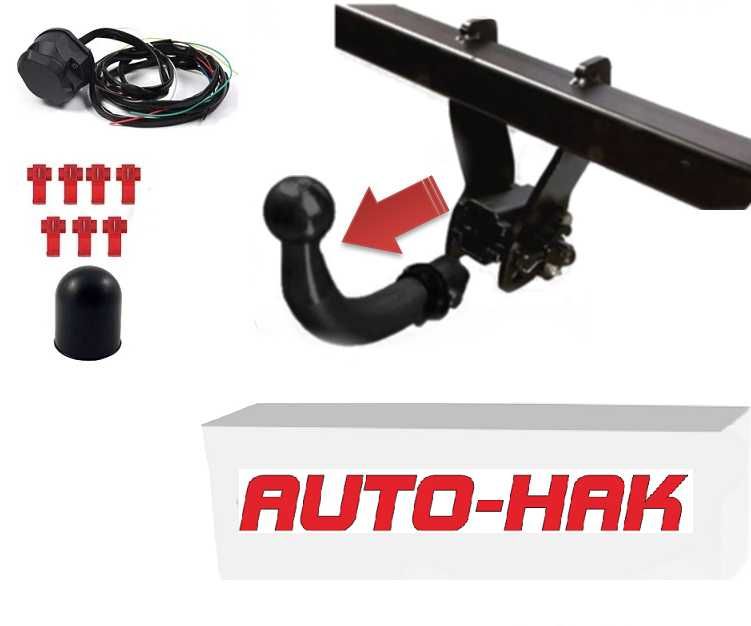 Wypinany Hak Holowniczy + Wiązka 7 pin dla 4007 C-Crosser Outlander