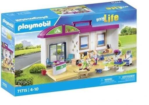 Klocki Playmobil 71715 Przenośna klinika dla zwierząt