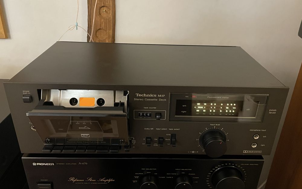 Deck TECHNICS M-17 vintage sprawny  100% piękny stan