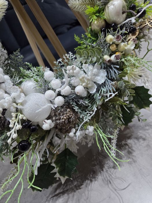 Elegancki Wianek Świąteczny