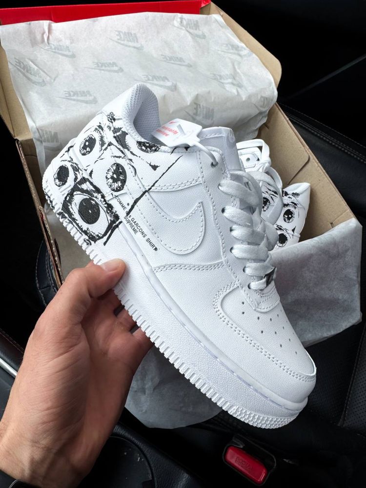 ВСІ РОЗМІРИ! Nike air forcex Comme des Garçons SHIRT Air Low Eyes