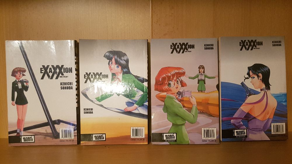 Manga Mangi Exaxxion 01 - 04 Kenichi Sonoda