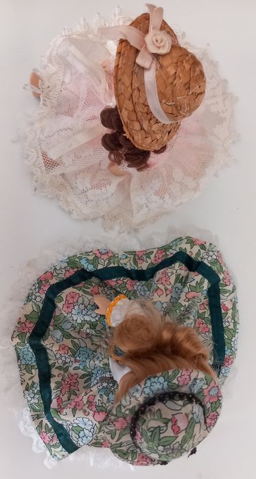 BONECAS PORCELANA lindas com 41 , 31 e 18 cm de altura.Casa e Colecção