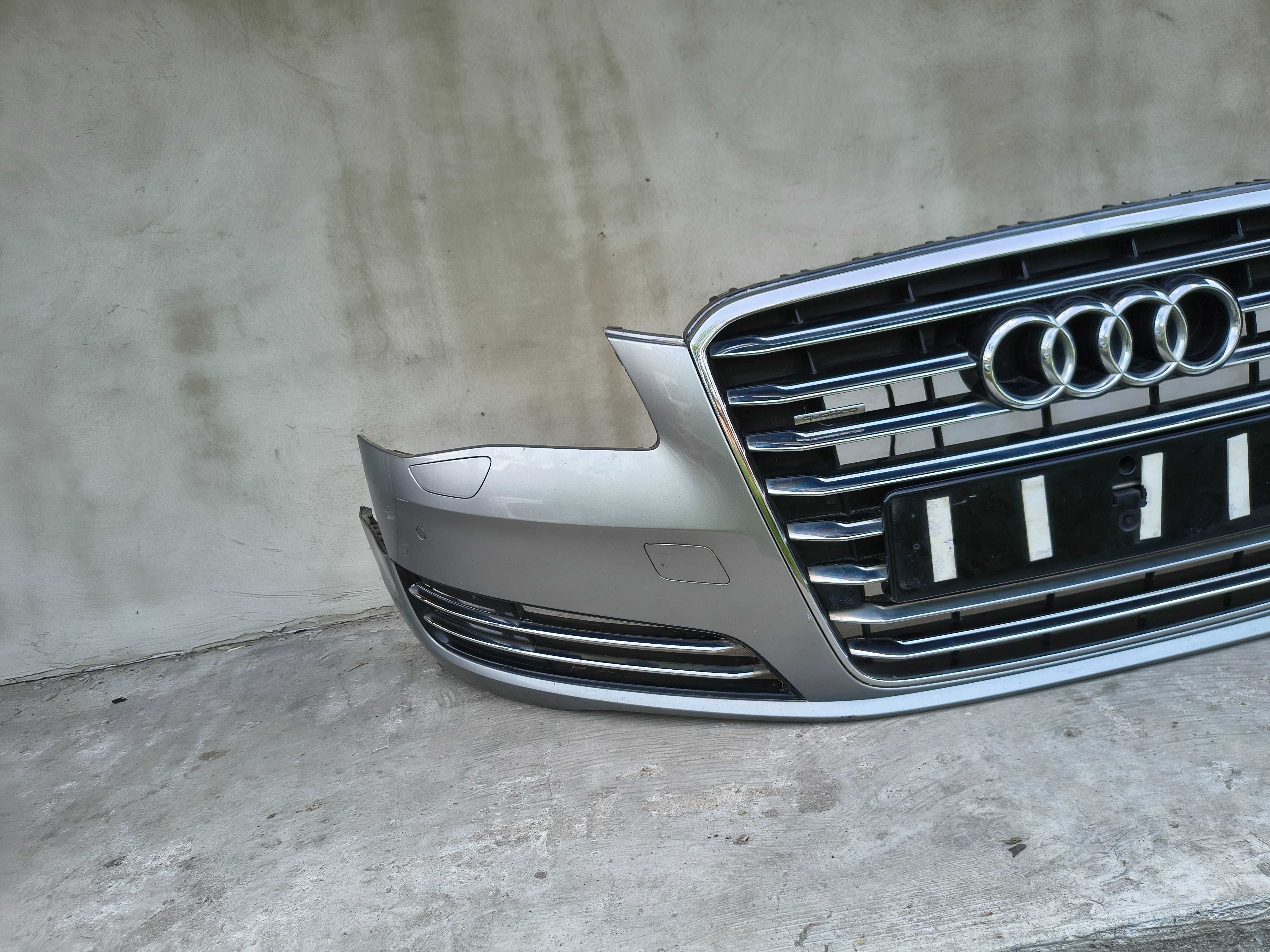 Audi A8 D4 zderzak przód przedni LY7G