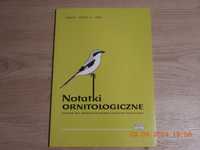 Notatki Ornitologiczne -Tom 39,  zeszyt 4 , 1998