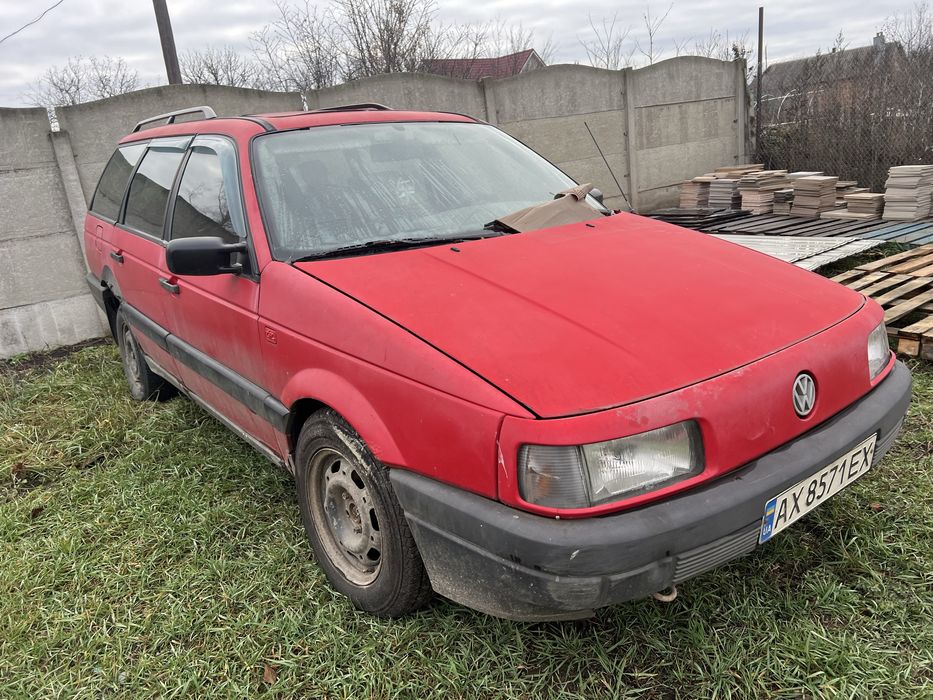 Vw passat b3 на зимней резине