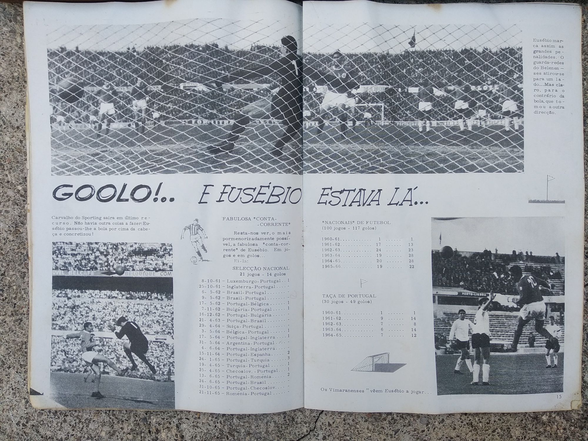Quadro do Benfica antigo anão 60 e livro antigo sobre Eusébio