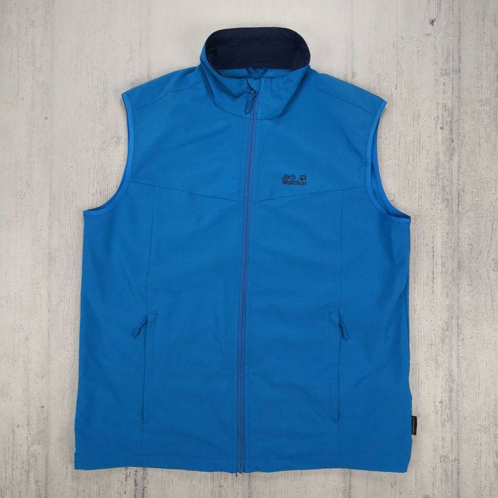 Jack Wolfskin męska kamizelka XXL turystyczna bezrękawnik Flexshield