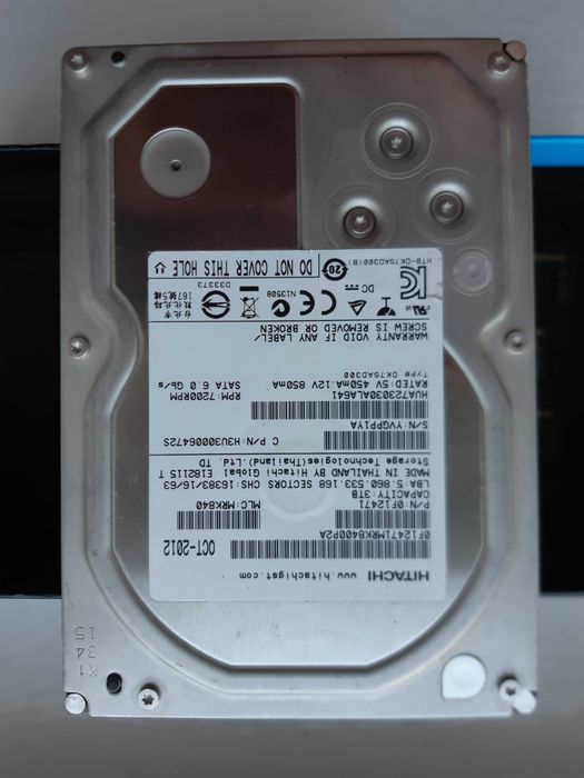 Hitachi 3tb 7200rpm hdd hua723030ala641