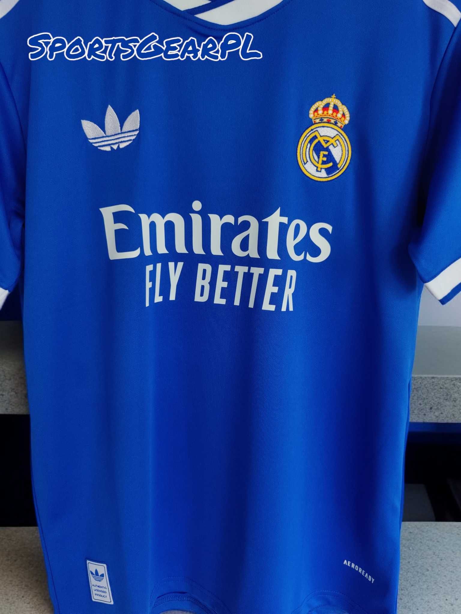 NOWOŚĆ! 25/26 REAL MADRYT Koszulka Trzecia ADIDAS Rozmiar M