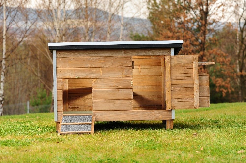 Kurnik ROCKY 4 dla 10-12 kur - OCIEPLONY