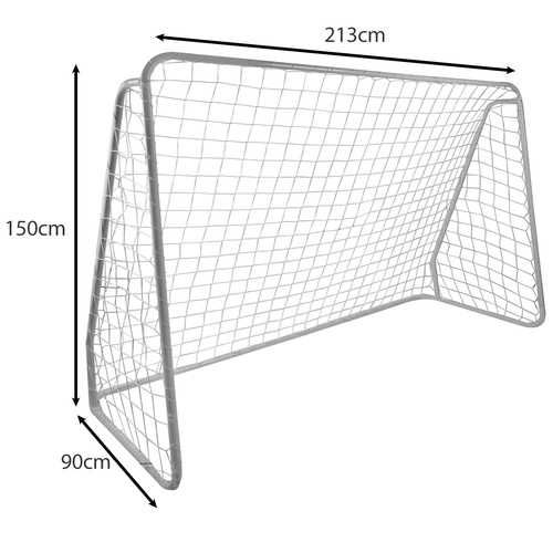 Siatka do bramki piłkarskiej 213x150x90 cm  mocna  odporna na warunki