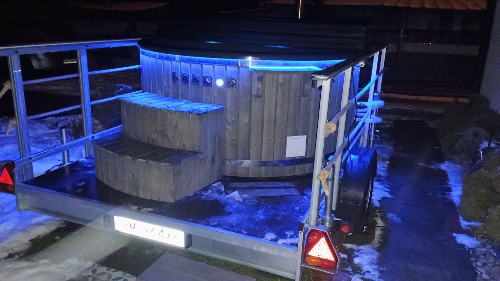 Mobilna balia/bania/jacuzzi wynajem
