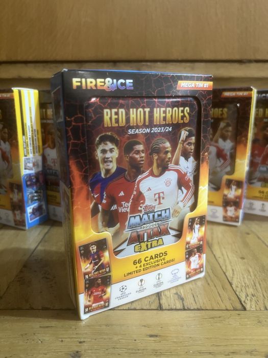 KARTY Topps Match Attax Extra PUSZKA 70 kart NOWE