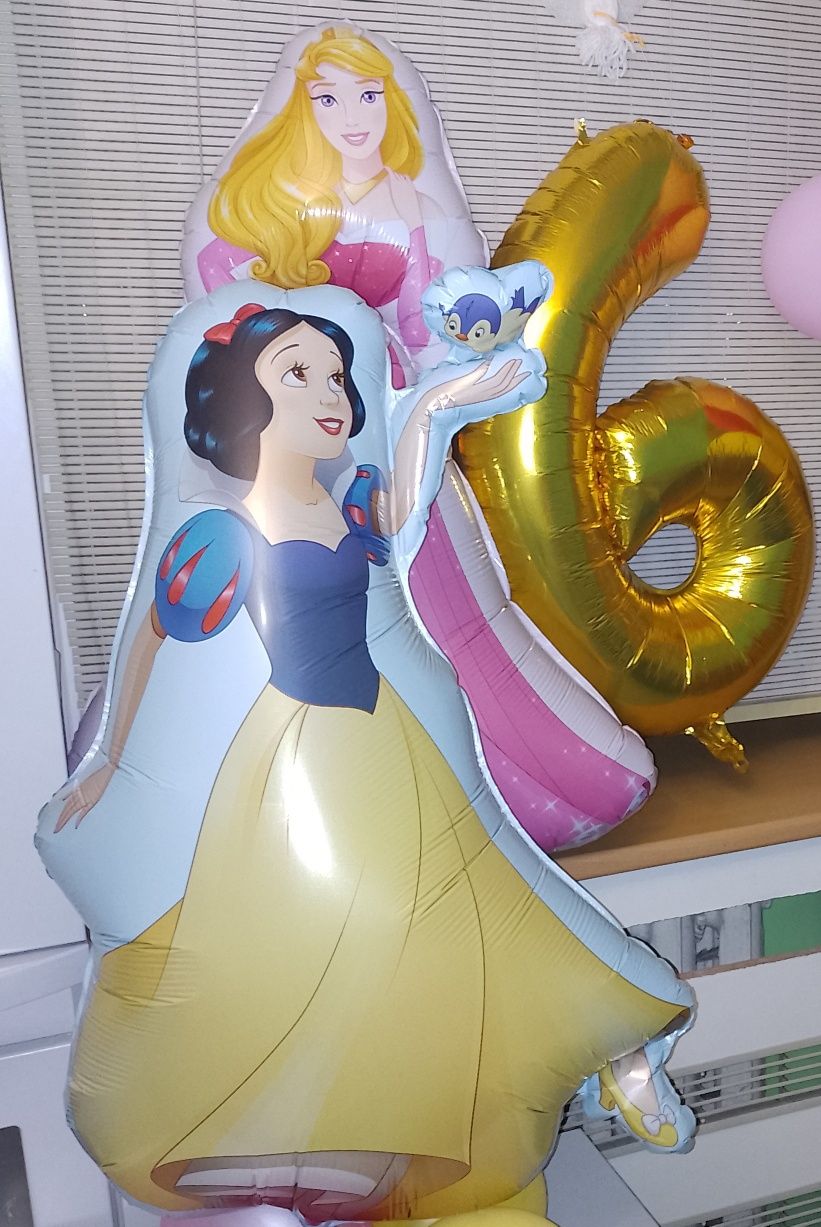 Фольгіровані кульки Принцеси