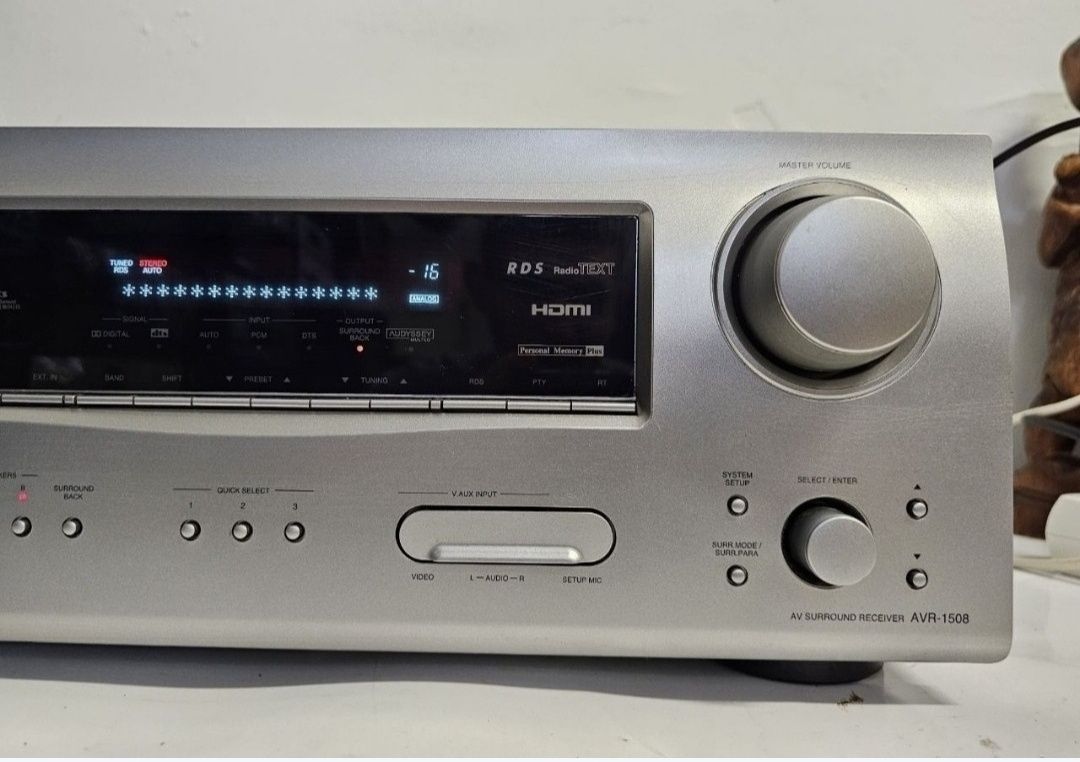 Amplituner Denon AVR-1508:, 110 W na kanał