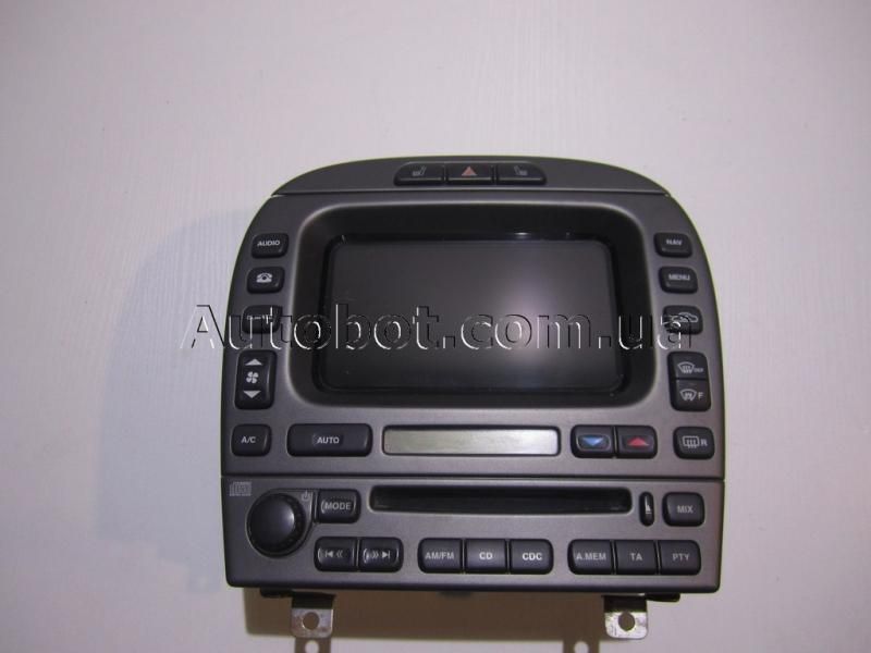 Монитор системы навигации + радио тюнер Jaguar S X-Type 1X43-10E889-GB