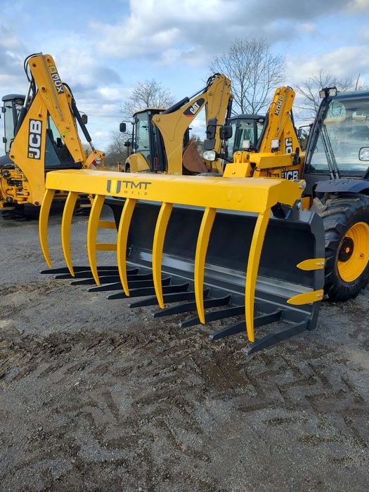 WIDŁO-KROKODYL 235cm 2m³ Mocny szufla JCB CAT Manitou maszyna JCB Łyżka widły