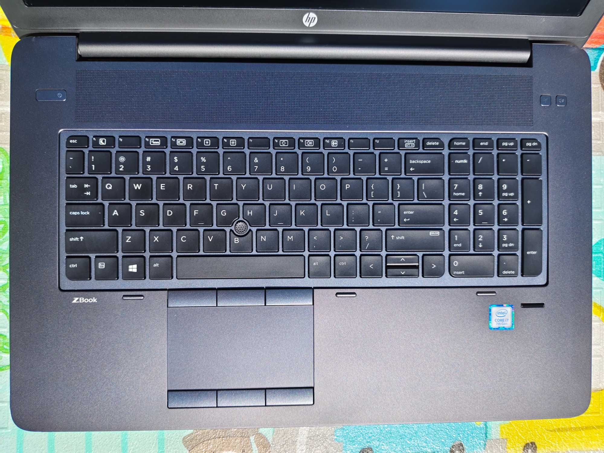 HP ZBook 17 G4 17.3" FHD IPS i7-7700HQ 32/512Gb SSD Nvidia P3000 6Gb