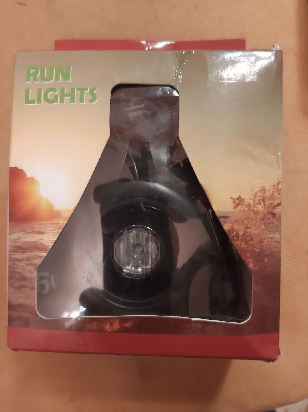 Фонарь маячок для бега Run Lights новый рабочий родной упаковке качест
