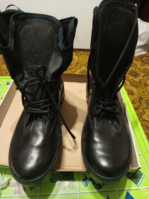 Берці тактичні шкіряні літні