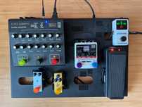 Гітарний педалборд ламповий preamp BMT 12AX7 Crybaby Nux Timeforce