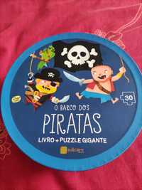 Puzzle gigante Edicare "O barco dos piratas"