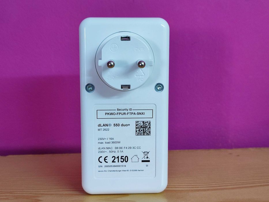 Devolo dLAN 550 duo+ Powerline