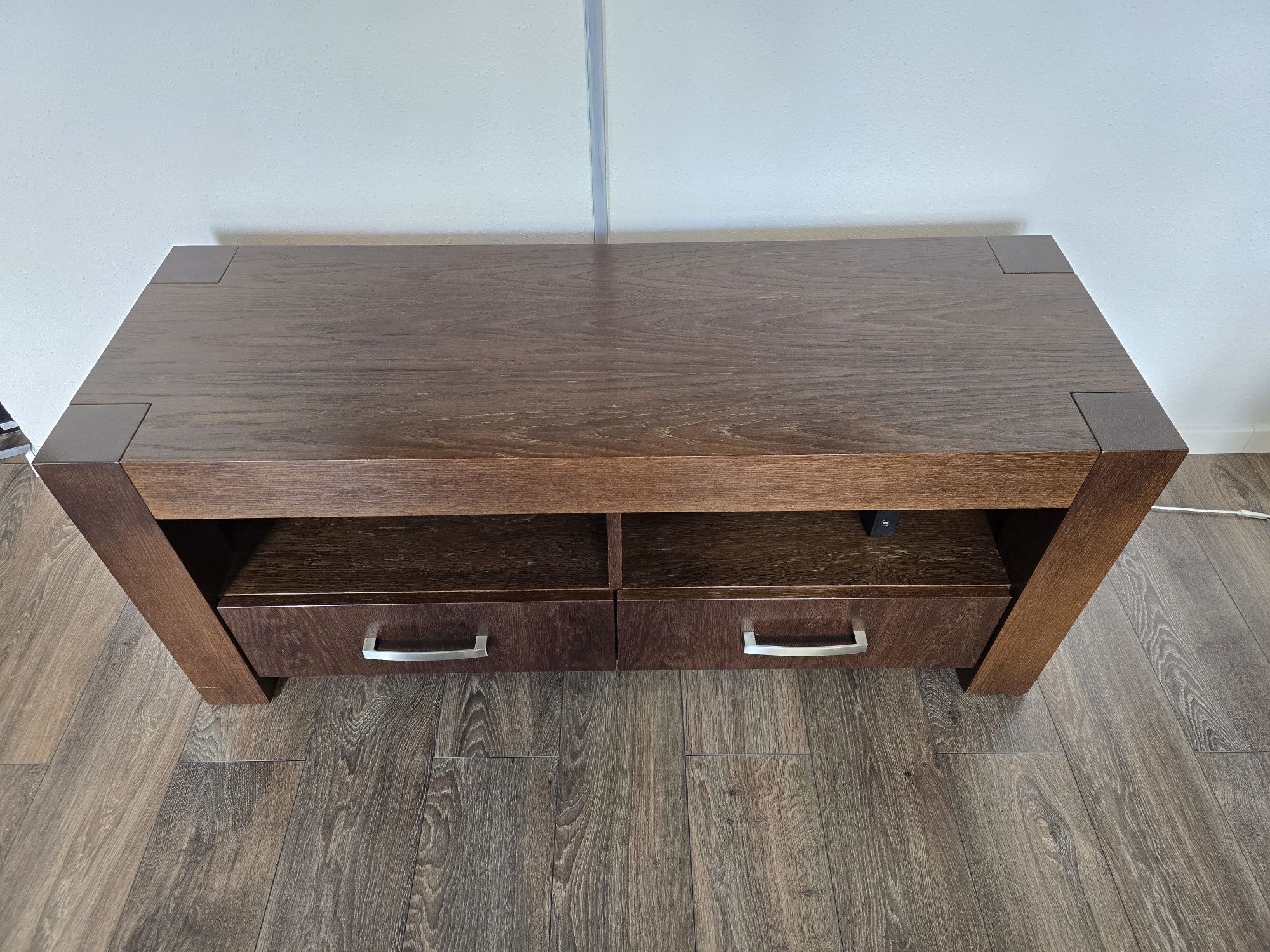 Szafka rtv Barcelona 130cm, kolor ala wenge, solidny mebel.