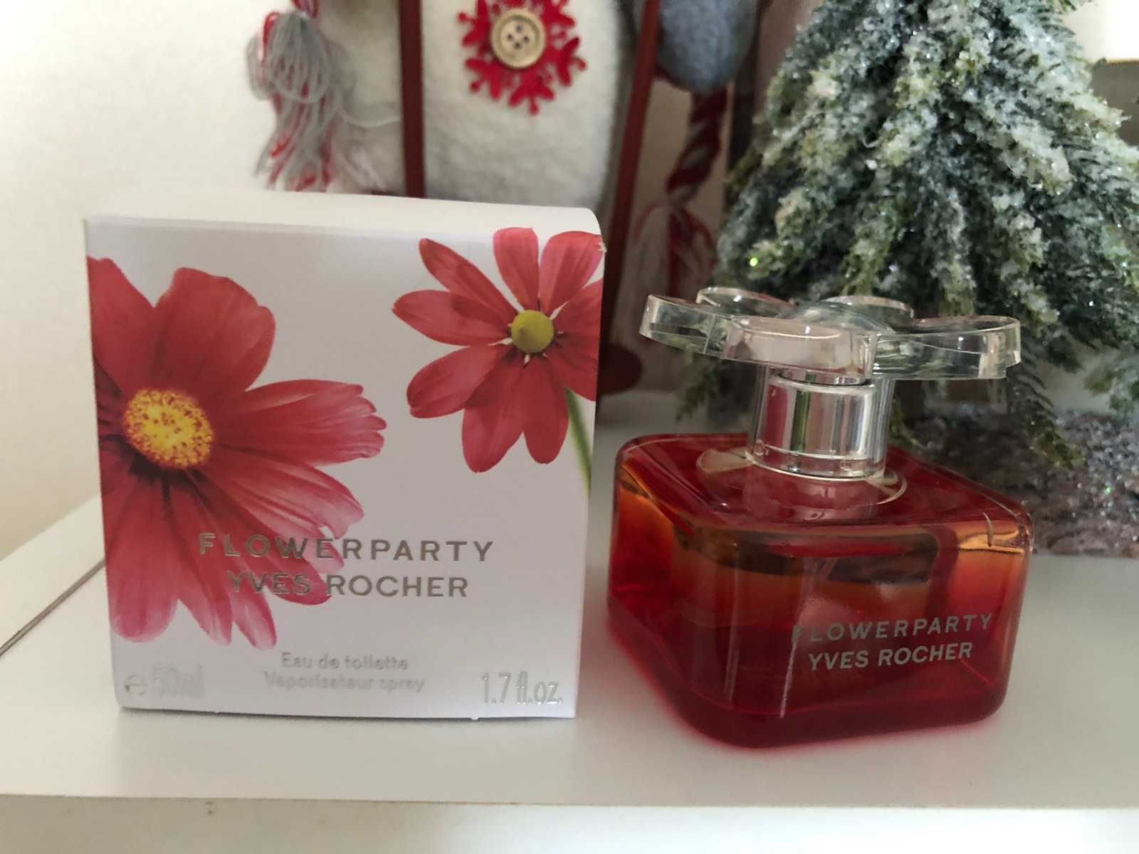 Туалетна вода "flower party" от yves rocher