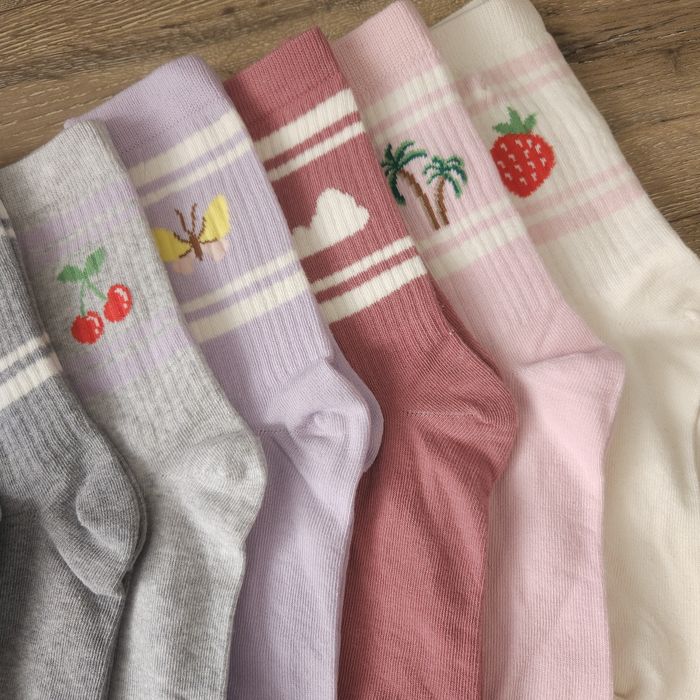 Набір 7 пар! Чудові дитячі, жіночі шкарпетки, Німеччина, 35-38, 39-42