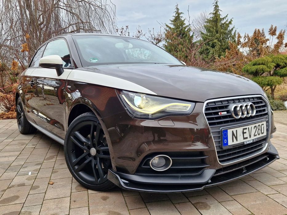 Audi A1 3-drzwiowe Audi A1 Benzyna Bi Xenon Nawigacja Ledy S line Competition Line