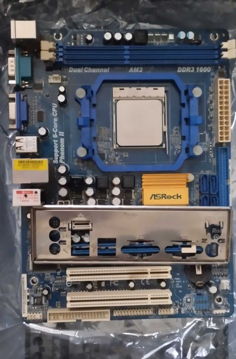 Материнська плата ASRock N68-S3 UCC sAM3, GeForce 7025 + проц