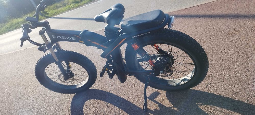 Rower elektryczny engwe x24 2x bateria